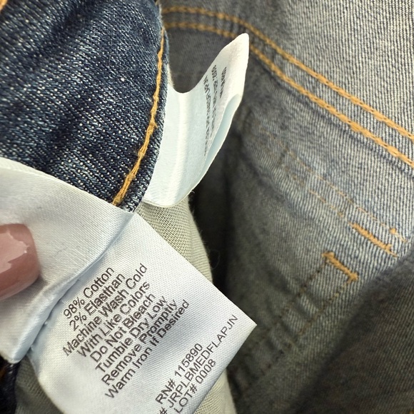 Paper Denim & Cloth Dark Blue Flare Jeans - Picture 5 of 6